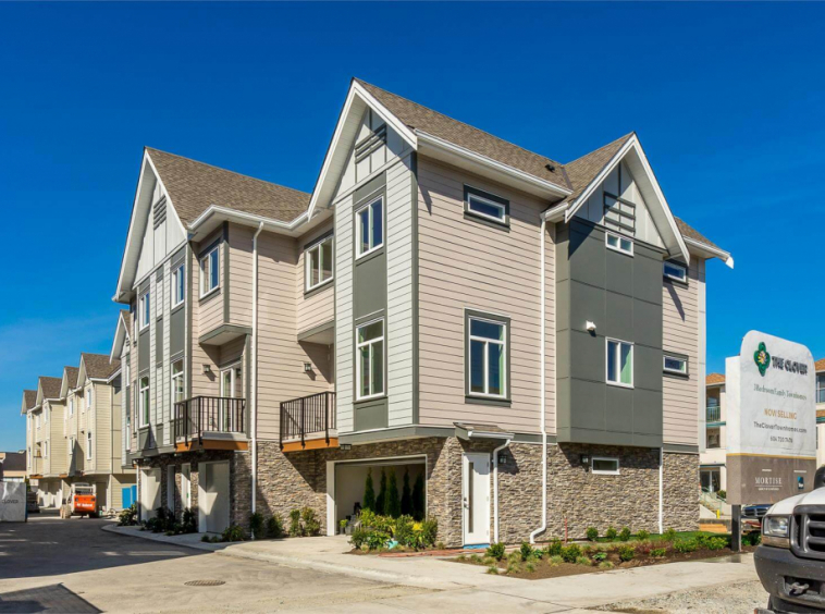 Modern townhomes showcasing quality construction and Metro Standard Insulation's vision for excellence